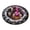 #A04-C, variant on 3D Halloween Round Rug 2ft, Optical Illusion Halloween Rug for Indoor Outdoor Use, Custom Ghost Pumpkin 3D Effect Design Floor Mat for Living Room & Bedroom Halloween Decor