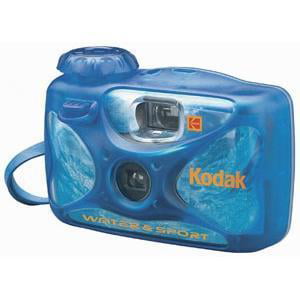 Kodak 8004707-k Water & Sport Waterproof [50/15 M] 35mm One-time-use Disposable Camera [iso-800]