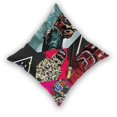 thumbnail image 3 of Fundas de almohada con dientes de tiburón Ba-Pe, paquete de 2 fundas de almohada para sofá cama, sala de estar, 22" x 22", 3 of 8