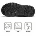thumbnail image 3 of NORTIV 8 Men's Winter Snow Insulated Waterproof Construction Hiking Boots, 3 of 5