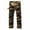 Khaki, variant on Men's Camouflage Tactical Work Pants with Rip-Resistant Fabric, Multi-Pocket Design for Outdoor Adventures and Casual Wear (Durable & Functional, No Belt Included),Black 31
