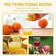 thumbnail image 3 of Manual Lemon Juicer Manual Fruit Juicer Squeezer Built-In Filter Manual Fruit Squeezer Screw Top Juice Squeezer for pinics, 3 of 4