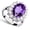 Purple, variant on Earrings for Women, Gifts for Women Fashion Style Jewelry Set Crystal Ring Earrings Necklace Women Wedding Jewelry Green 6