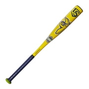 Louisville Slugger 2025 Savannah Bananas (-12.5) Tee Ball Bat - Yellow/Navy, 24/11.5 oz
