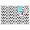 thumbnail image 2 of PinPix 36x24 Custom Cork Bulletin Board Floral design Deconstructed Floral Poster Board Has a Fabric Style Canvas Finish, Framed in Floral design Deconstructed Floral, by ArtToFrames (PinPix-206), 2 of 5