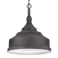 thumbnail image 5 of Golden Lighting Keating 3-Light Farmhouse Metal Pendant in Antique Ivory, 5 of 5