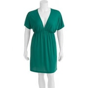 Juniors Plus Knit Dolman Dress