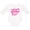 AA-White, variant on Inktastic Valentine's Day My Great Grandma Loves Me Hearts and Lips Boys or Girls Long Sleeve Baby Bodysuit