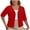 Z2-Red-lightweight cardigan, variant on Frostluinai Plus Size Cardigans for Women Open Front Cropped Summer Cardigans Short Sleeve Solid Casual Dressy Cardigans Gifts for Women