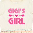 thumbnail image 4 of Inktastic Gigi Girl Granddaughter Girls Toddler Dress, 4 of 5
