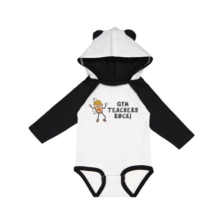 

Inktastic Gym Teachers Rock Gift Baby Boy or Baby Girl Long Sleeve Bodysuit