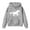 1#Grey, variant on Byoo Toddler Girls Horse Hoodie Kids Casual Pullover Hooded Sweatshirt with Long Sleeves