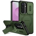thumbnail image 1 of Funda para Samsung Galaxy S26+ 5G 6.7" con Soporte de Plegado Invisible, Carga Inalámbrica Magnética Segura, Carcasa Deslizante para Cámara, Funda Protectora Resistente a Prueba de Golpes y Caídas,, 1 of 10