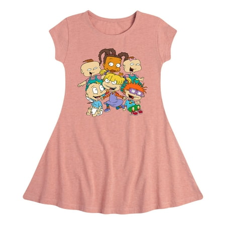 

Rugrats - Together - Toddler And Youth Girls Fit And Flare Dress