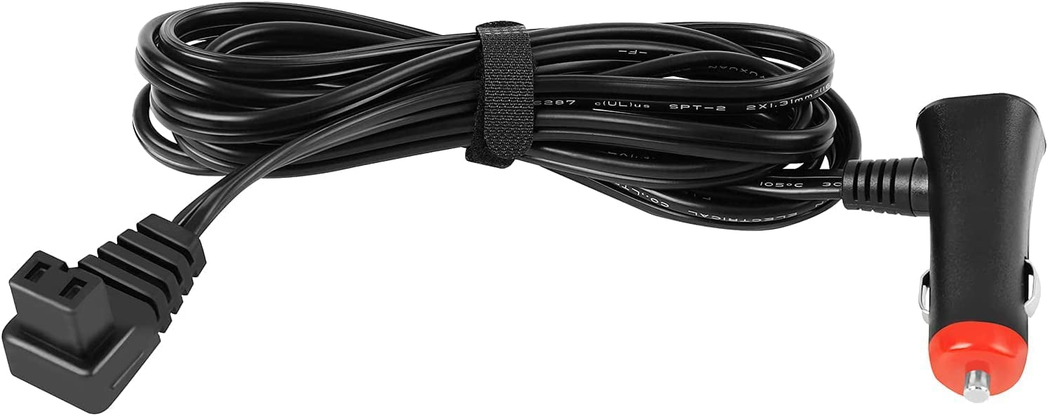 ICECO Upgraded Portable Fridge Power Cord for Car Use, 8.2 Feet(2.5