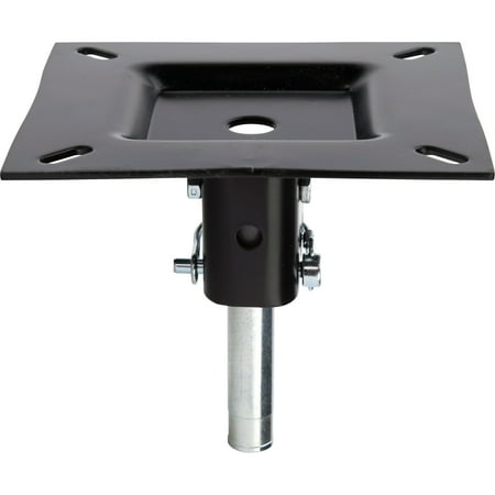 UPC: 0014599100102 | Attwood 1002 Lock N-Pin 3/4 Pin Seat Mount – Zinc Plated Steel 3° Tilt 2-3/4 Steel Pin with Spring