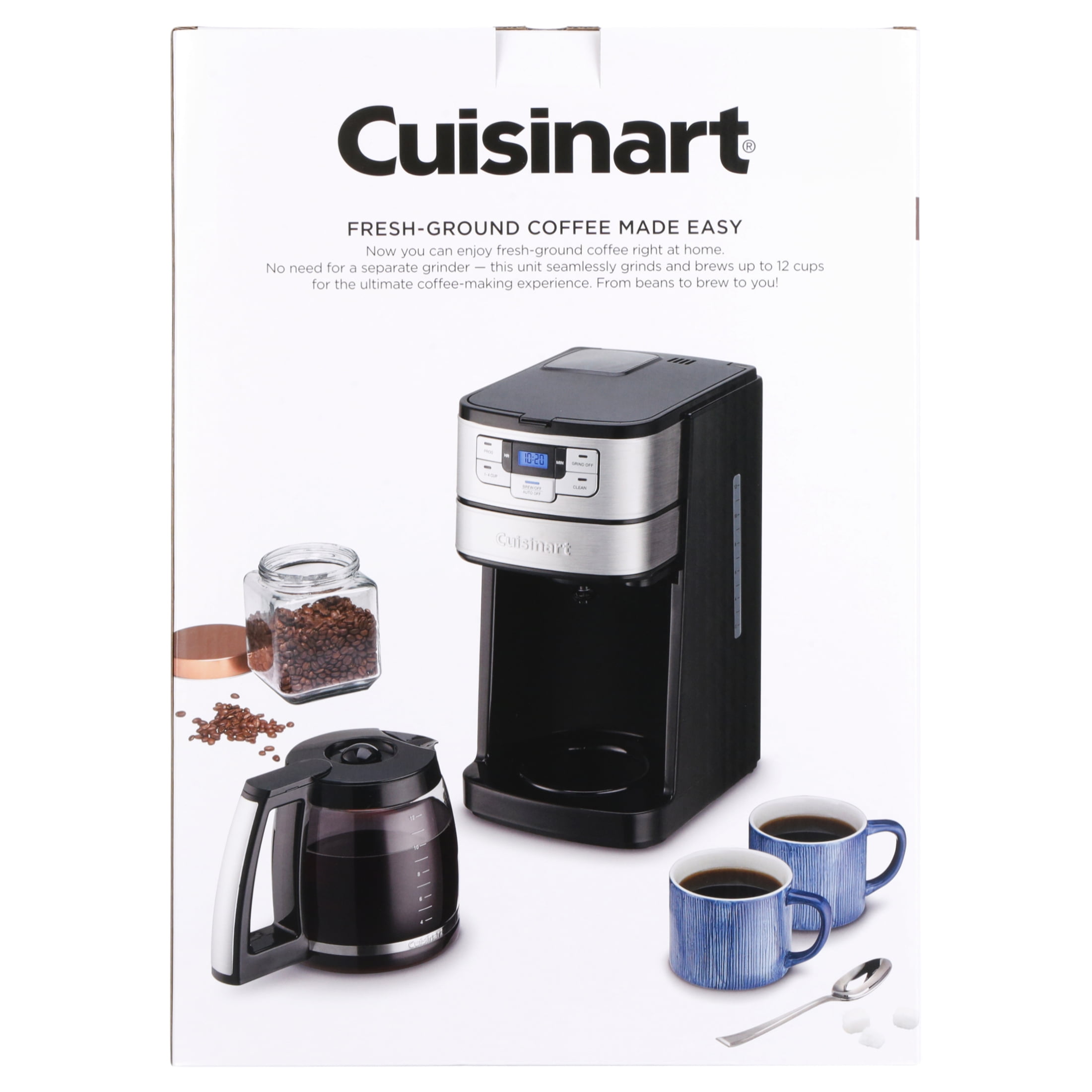 Cuisinart 12-Cup Grind and Brew Automatic Coffeemaker, 1 ct - Fred Meyer