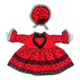 thumbnail image 2 of Qwtwty Porch Goose St Valentine's Day Outfit 23" Heart Lace Trims Dress Porch Goose Costume for Yard Outdoor Patio Statue Holiday Decor, 2 of 9