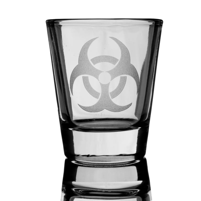 2oz Biohazard Shot Glass 2oz Biohazard Shot Glass