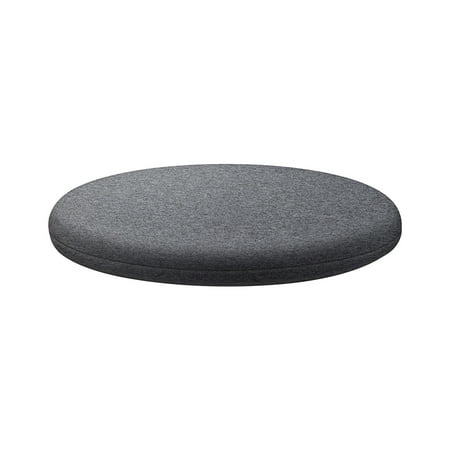 

Beautynvta Round Memory Foam Chair Pad Non-Slip Seat Cushion Floor Cushion Soft Chair Pads for Dining Room Kitchen and Office Use 11.8 x11.8 Dark Gray