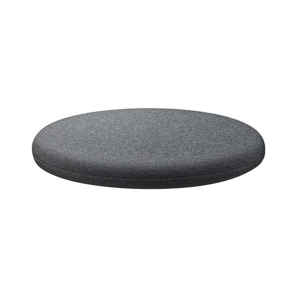 Round Knitted Foamseat Cushion- Spring/Summer Inspired- Classic Vintage Style Pattern- Office Cushion