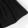 thumbnail image 4 of Cethrio Girls Pleated Skirts, Elastic Waist School Uniform Dancing Spring Fall Mini Skirts Black Size 12-13 T, 4 of 6
