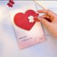thumbnail image 4 of Tarjeta de felicitación con grabación de voz y audio personalizado, diseño en forma de corazón, mensaje reproducible, perfecta para cumpleaños, aniversarios y ocasiones especiales, 4 of 5