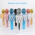 thumbnail image 6 of Xinyolin DS878 Wireless Microphone Five Sound Modes Support U Disk/TF Card Metal 4 in 1 Bluetooth compatible Condenser Mic Music for Boys Girls, 6 of 8