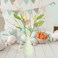 thumbnail image 6 of EUDIDV Easter Decorations Easter Eggs 3 Easter Eggs Berry Decorations Spring Flower Stems For Easter Eggs Branches Of Tree Branches Home Vase Faux Decorations Easter Party Supplies, 6 of 6