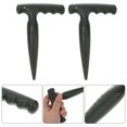 thumbnail image 1 of OUNONA 2Pcs Garden Soil Puncher Plastic PP Digging Tool for Easy Hole Digging, 1 of 8