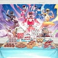 thumbnail image 4 of Mighty Morphin Backdrop Banner Party Supplies Poster Movie Theme Background for Photography Kids Birthday Decorations, 4 of 5