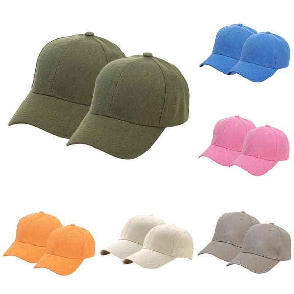 Xijirk Solid Twill Baseball Cap Structured Curved Brim Adjustable Headwear for Custom Embroidery Outdoor Sports Daily Casual Activities,Army Green,One Size