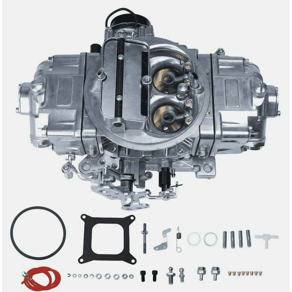 BR-67255 Brawler Double-Pumper Carburetor Electric Choke for 4 Barrel 650 CFM