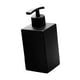 thumbnail image 5 of Dispensador de jabón líquido de acero inoxidable, contenedor de líquido, accesorios de baño, bomba Negro 358ml, 5 of 9