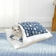 thumbnail image 4 of Cama para gatos, cueva, colchón, suministros para mascotas desmontables, nido, cueva para acurrucarse, tapete acogedor, semi S, 4 of 9