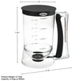 thumbnail image 6 of Chef Buddy 4-Cup Pancake Batter Dispenser with Squeeze Handle (Black), 6 of 6