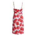 thumbnail image 4 of CHUANK Vêtements de Maternité pour Femmes Robe à Bretelles Sans Manches pour Femmes Robe Imprimée Robe de Grossesse pour l'Allaitement, 4 of 5