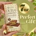 thumbnail image 5 of Ceres Gourmet Dubai Milk Chocolate Kunafa Pistachio Bar Crispy 3-Pack 3 x 7oz, 5 of 9