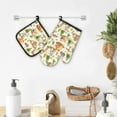 thumbnail image 5 of Camper Gifts Oven Mitts and Pot Holders Sets, Camping Rv Kitchen Accessories Sets, Camping Lovers Gifts, Camping Themed Heat Resistant Oven Glove Potholders for Rv Kitchen Cooking Baking BBQ, 5 of 6