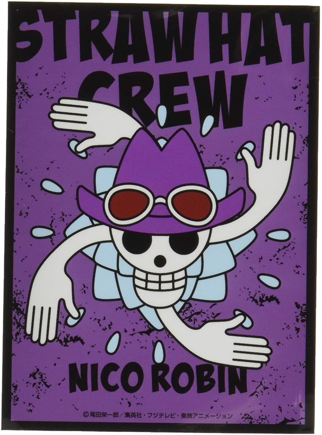 One Piece Jolly Roger Nico Robin Card Game Character Sleeves Collection En 872 Anime Art Officially Licensed Products Imported From Japan By Brand Ensky Walmart Com