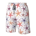 thumbnail image 4 of Logiee Starfish 1 Print Mens Swim Trunks Quick Dry Board Shorts,Breathable Hawaii Beach Shorts Swimwear Bathing Suits-XX-Large, 4 of 6