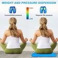 thumbnail image 3 of Gel Seat Cushion Double Thick Egg Gel Summer Cushion for Pressure Relief Breathable Chair Pad Car Seat Office Chair Soft Cushion, 3 of 9