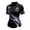 Black, variant on Women's Short Sleeve Pickleball Shirts Collared Tennis Golf Polo Shirts Quick Dry Breathable Athletic Workout Tee Tops