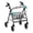 Beach Shell Starfish, variant on HELLHERO Removable Rollator Walker Seat Covers Stretchable Material Most Standard Sized Rollator Walker Seat Back Cover Wave and Carp Pattern