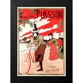 thumbnail image 2 of Vintage Apple Collection 18x24 Black Modern Framed Museum Art Print Titled - Cycles Plasson, 2 of 5