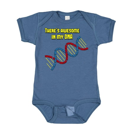 

Inktastic Awesome Dna Boys or Girls Baby Bodysuit