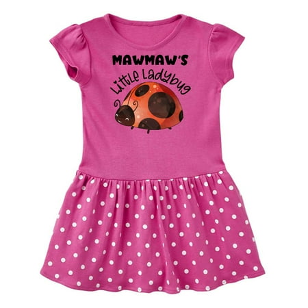 

Inktastic Mawmaw s Little Ladybug Gift Baby Girl Dress
