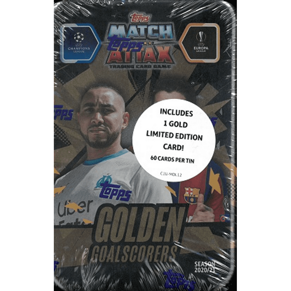 202021 Topps Match Attax Soccer Trading Cards Golden Goal Scorers 1