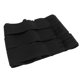 thumbnail image 4 of Faja abdominal de fibra de poliuretano elástica transpirable que absorbe el sudor corsé moldeador para ejercicios de posparto reafirmante abdominal deportivo 3XL 84‑88cm / 33,1‑34,6in Cremallera Negro, 4 of 14