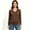 Coffee, variant on Women’s Classic V Neck Long Sleeve Soft Knit Pullover Sweater, Women's , Size S-2XL